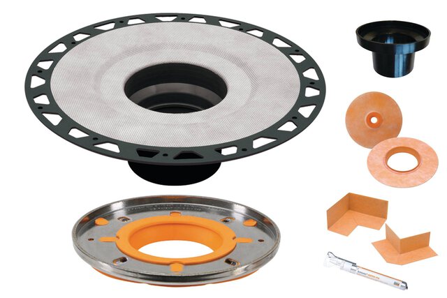 KERDI-DRAIN-A Ensemble d'adapteur de bride 5-1/2"