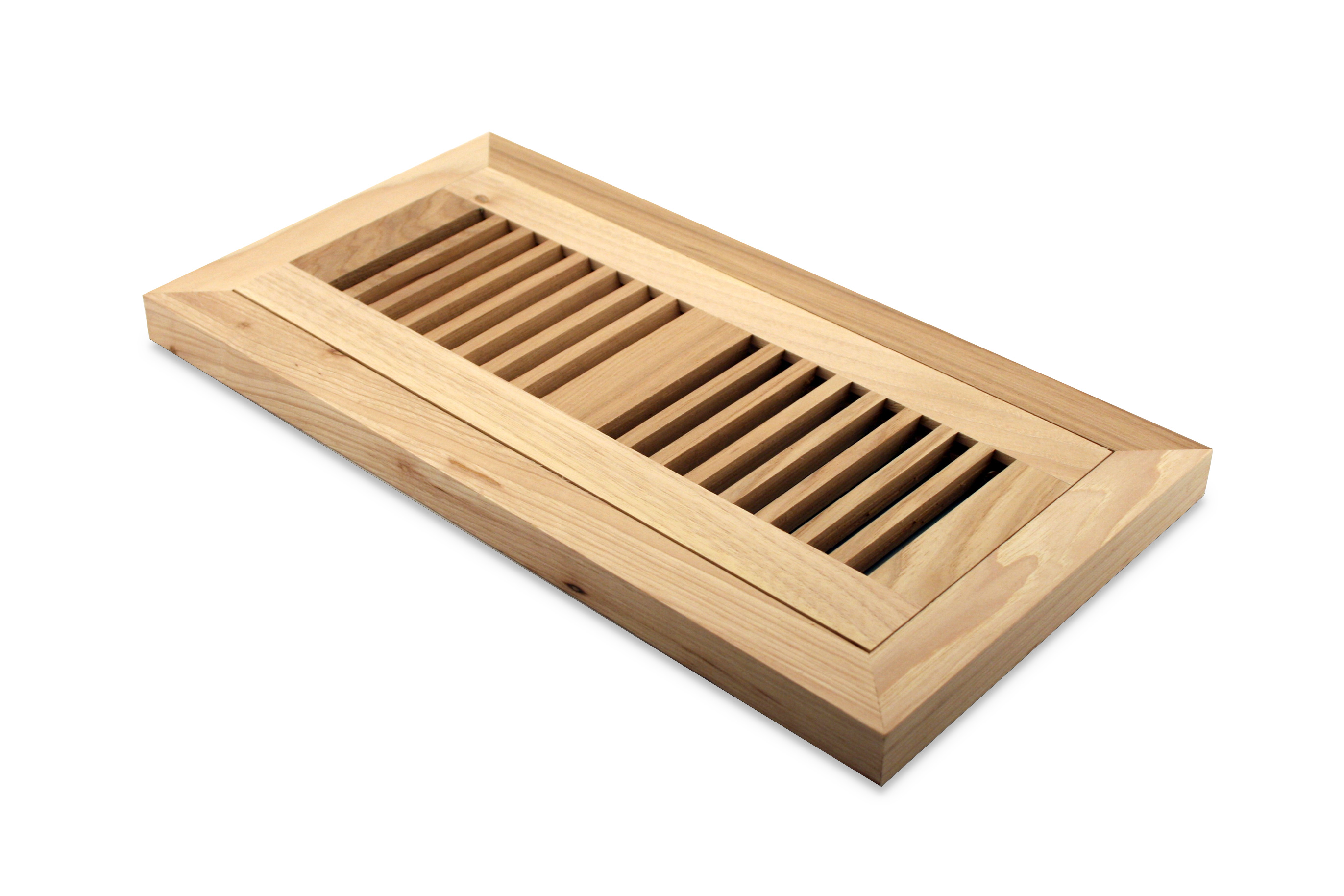 Flushmount Vent Maple Unfinished 10" x 4" x 1/2"