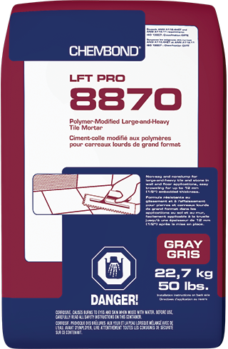 Tile Mortar LFT Pro 8870 Grey 22.7 kg