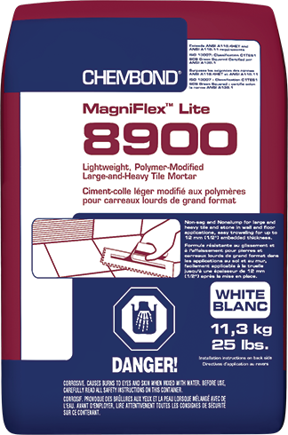 Tile Mortar MagniFlex Lite 8900 White 11.3 kg