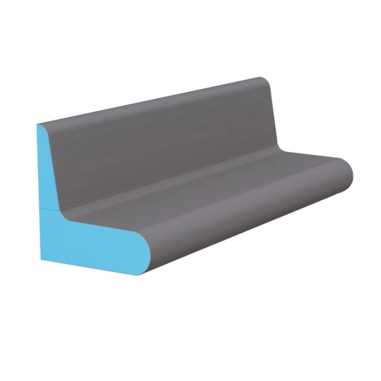 Shower Bench Sanoasa Comoda Slope to Front 23-5/8" x 78" x 24-7/16"
