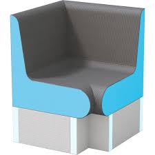 Shower Bench Carrier Element Sanoasa Comoda 90° 33-15/32" x 33-15/32" x 9-7/8"