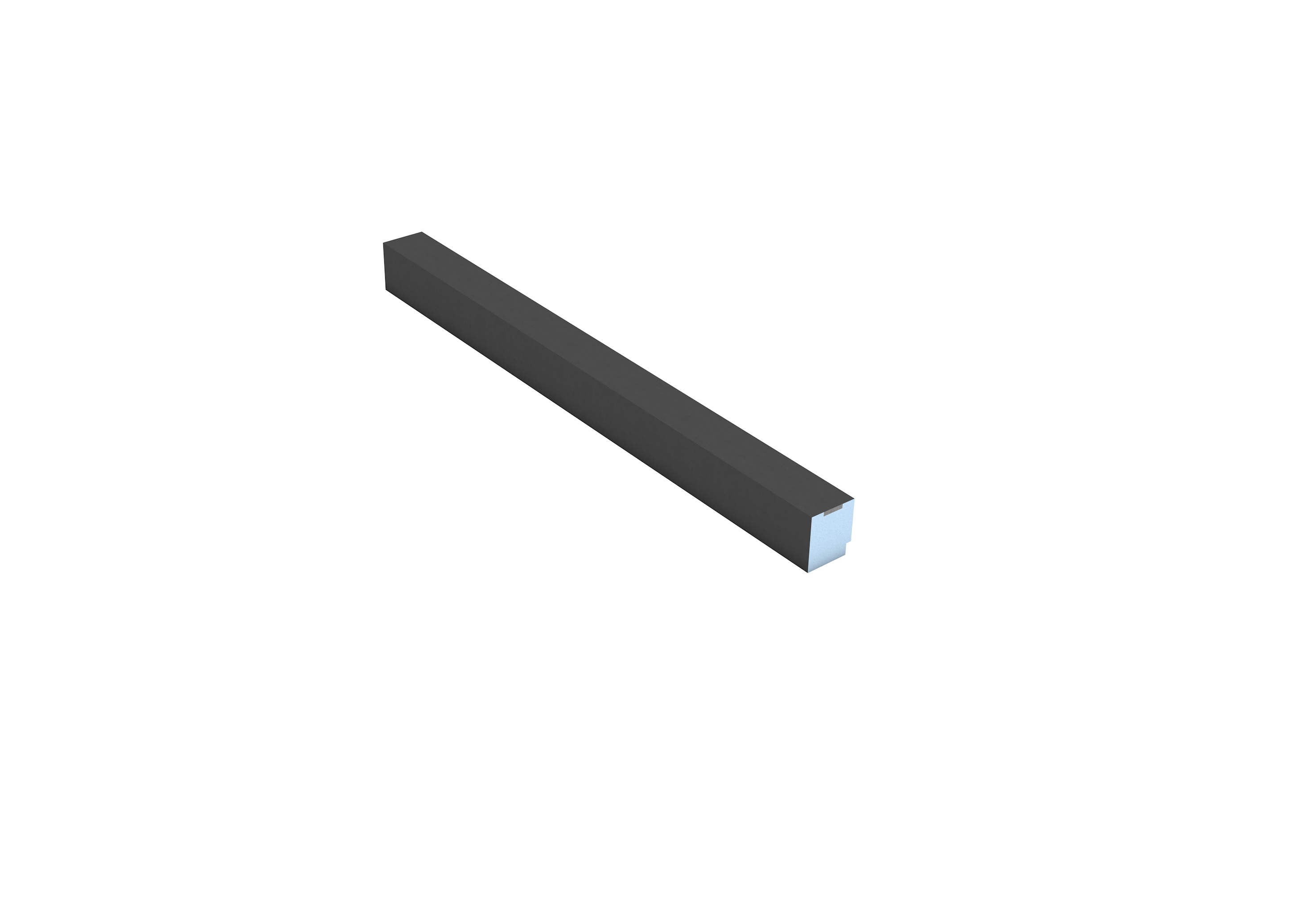 Shower Curb Anchor Track 5" x 4.5" x 60"