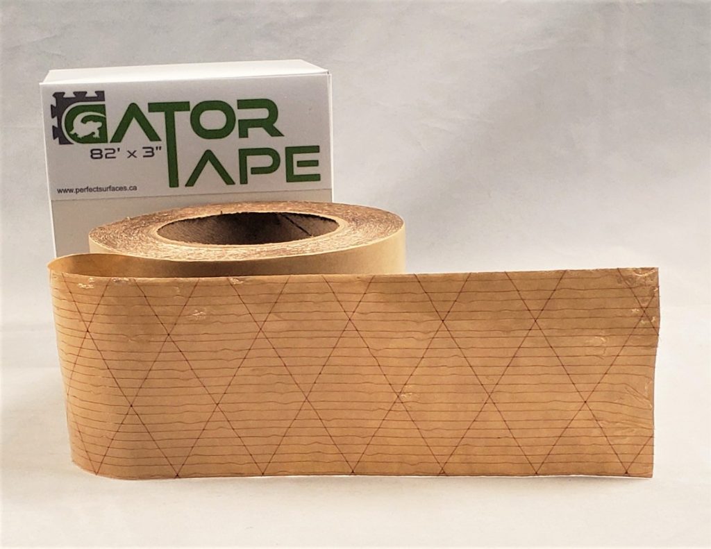 GatorTape Double-Sided Rubber Flooring Tape 82'