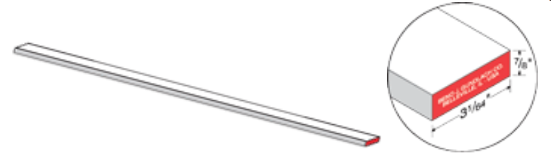 Aluminum Straight Edge 12'