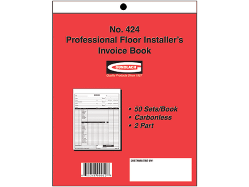 Pro Carnet de factures de l'installateur