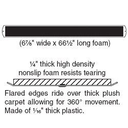 EZ Moves Slides 6' (Pack of 2)