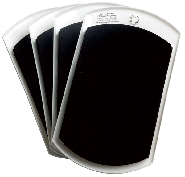 EZ Moves Slides for Soft Surface (Pack of 4)