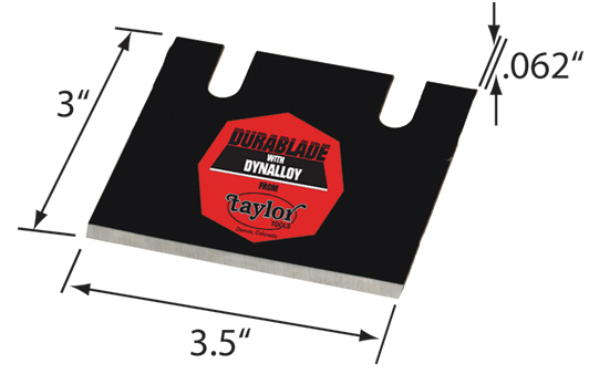 Spud Bar Blade 3 1/2"