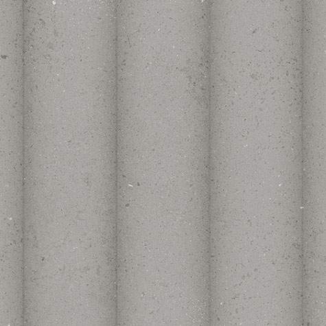Wall Tiles Lagom Convex Grey Matte 12" x 24"
