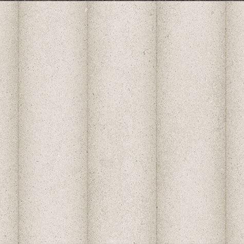 Céramique murale Lagom Convex Beige Mat 12" x 24"