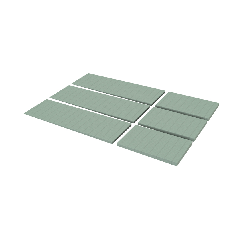 Pre-Sloped Shower Pan QucikDrain ShowerLine Curbless 48" x 72"
