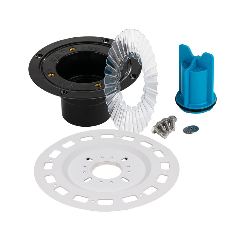 Kit de bride universelle de douche QuickDrain ABS avec sortie 2" de 5-6"