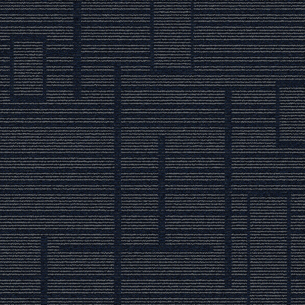 Carpet Tiles Connect Silver Blue 20" x 20"