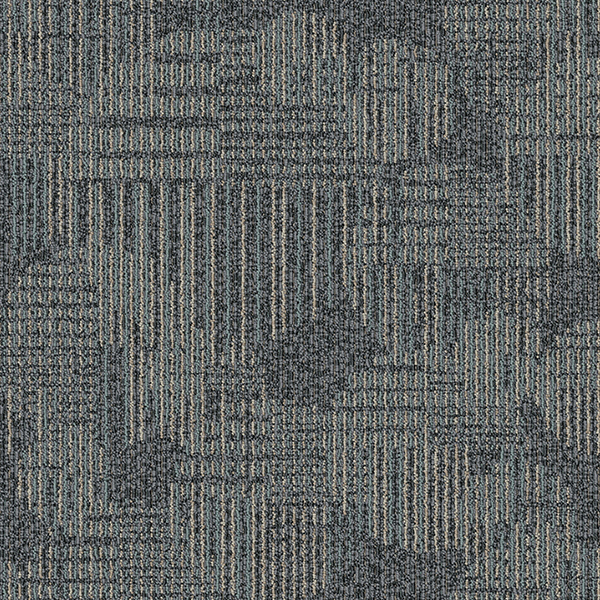 Carpet Tiles Modern Suite Wheat Teal 20" x 20"