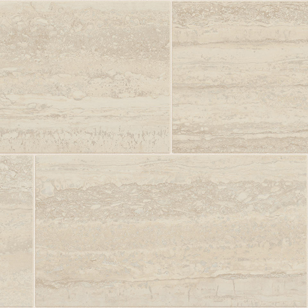 Prélart Fresh Start Travertine Tile Cremona 12' - 2.03 mm (vendu en vg²)