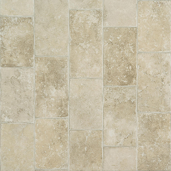 Vinyl Sheet Easy Living Colorado Stone White Dove 12' - 2.5 mm (Sold in Sqyd)