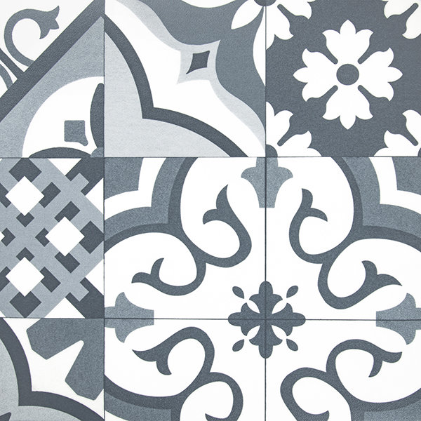 Vinyl Sheet Easy Living Izabel Navy Blue 12' - 2.5 mm (Sold in Sqyd)