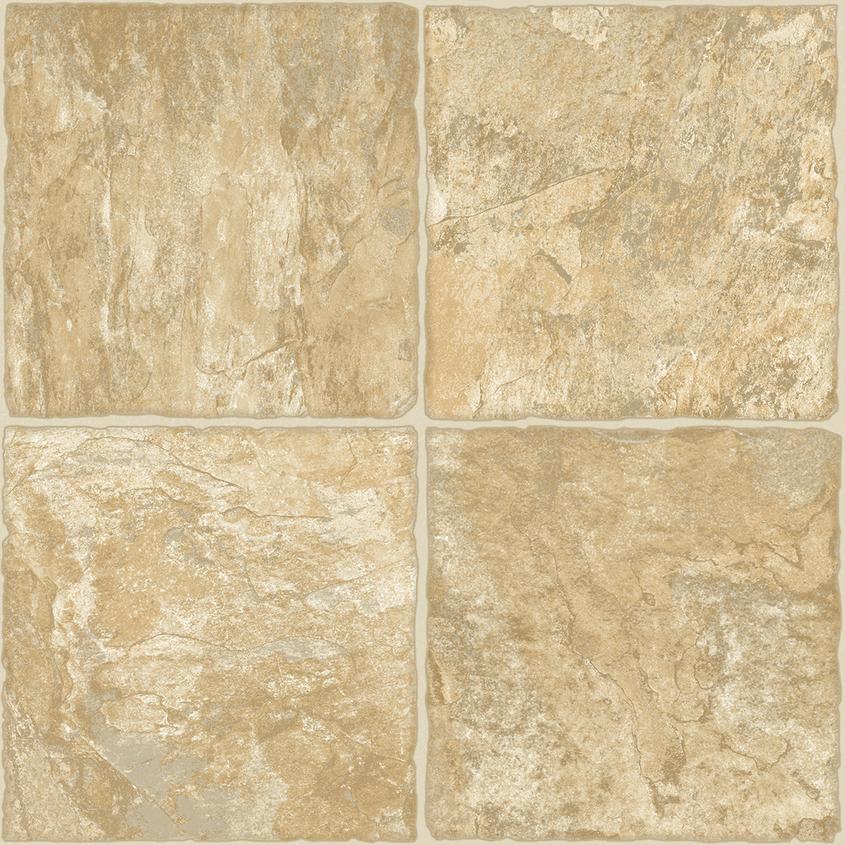 Vinyl Sheet CustomPro Bridge Stone Desert 12' - 1.3 mm (Sold in Sqyd)