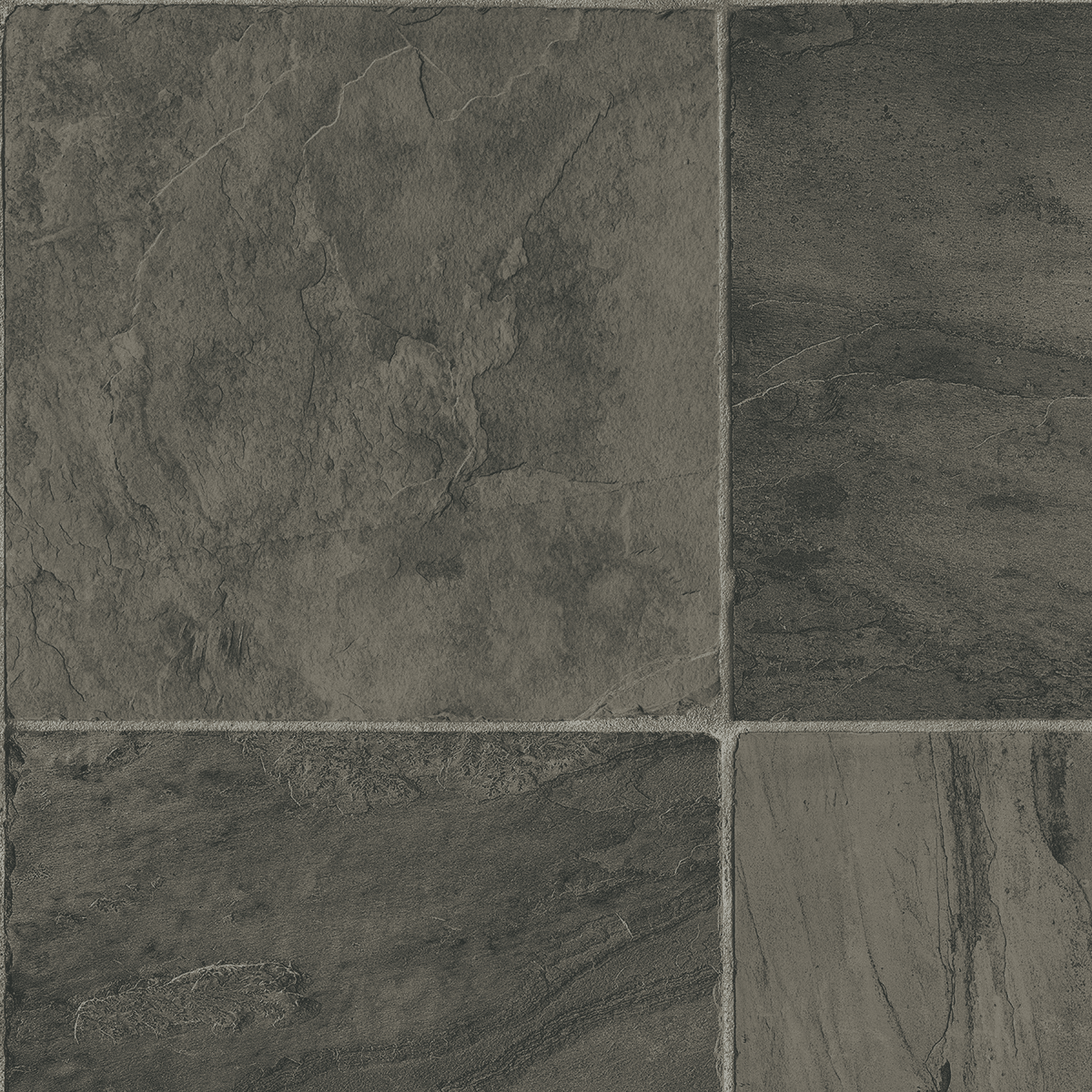 Vinyl Sheet CustomPro Canyon Slate Steel 12' - 1.3 mm (Sold in Sqyd)