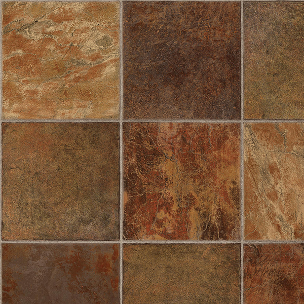 Prélart Lifetime Alamo Stone Dark Rust 12' - 3 mm (vendu en vg²)