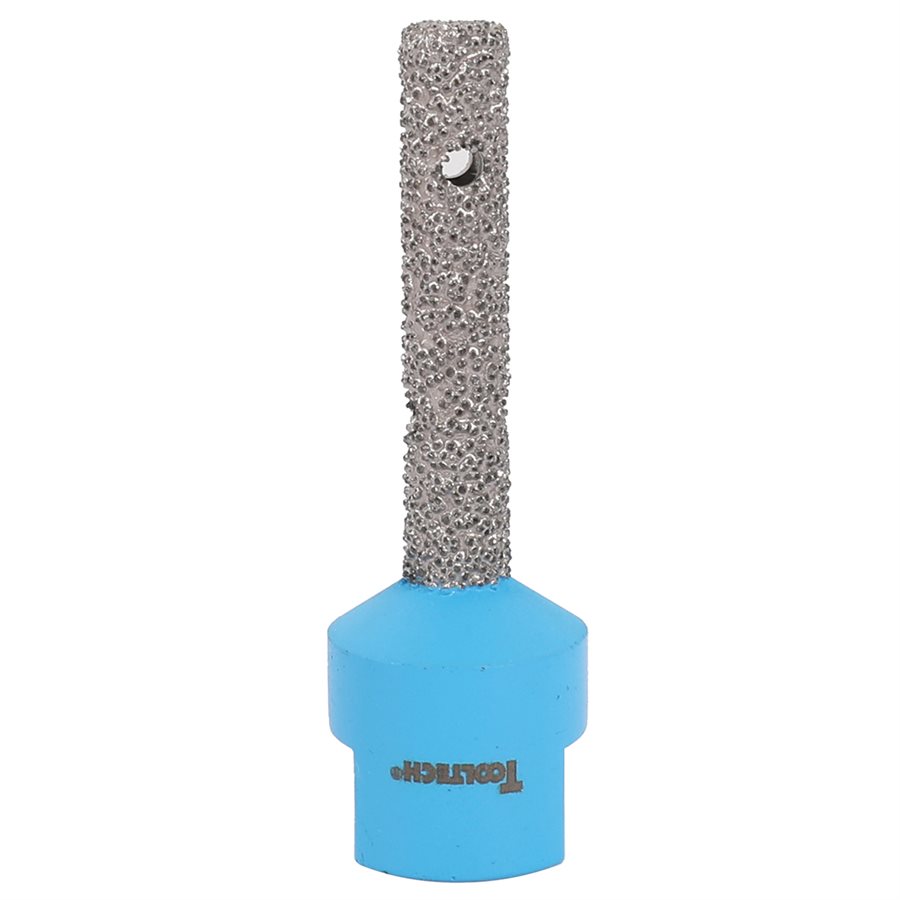 Vacuum Brazed Diamond Mill Bit 5/8"-11 Thread 25-Grit 3/8"