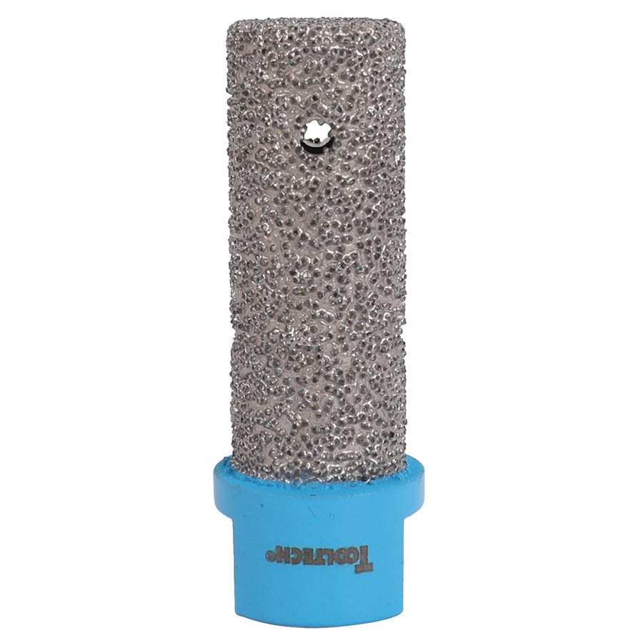 Vacuum Brazed Diamond Mill Bit 5/8"-11 Thread 25-Grit 3/16"