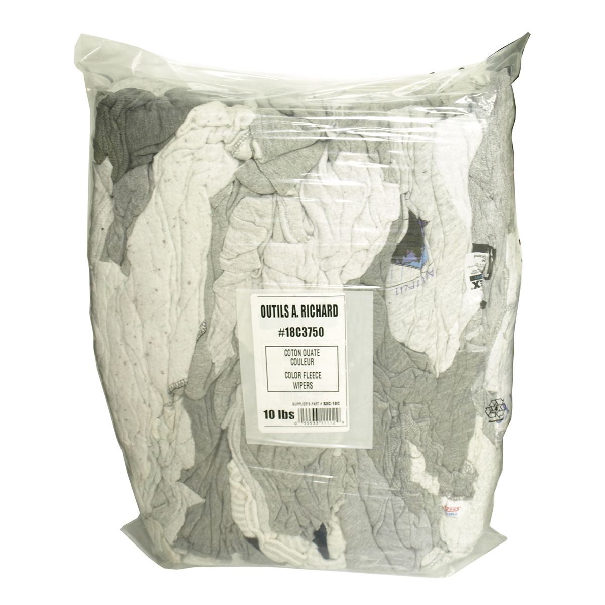 Cleanning towel Grey Fleece 10lb