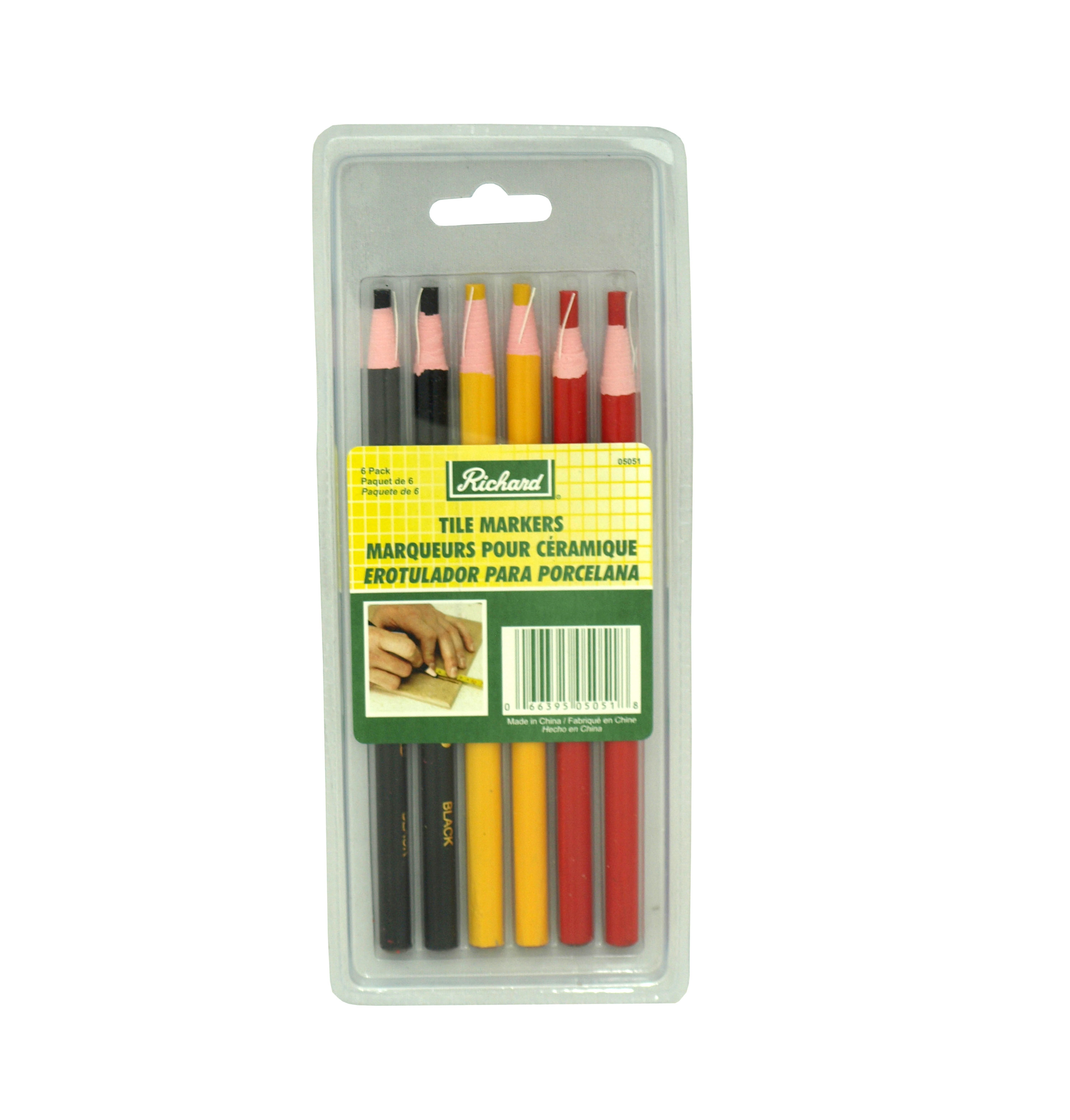 Ensemble de crayon marqueur (paquet de 6)