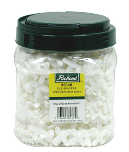 Tile Spacer 1/4" (Pack of 1000)