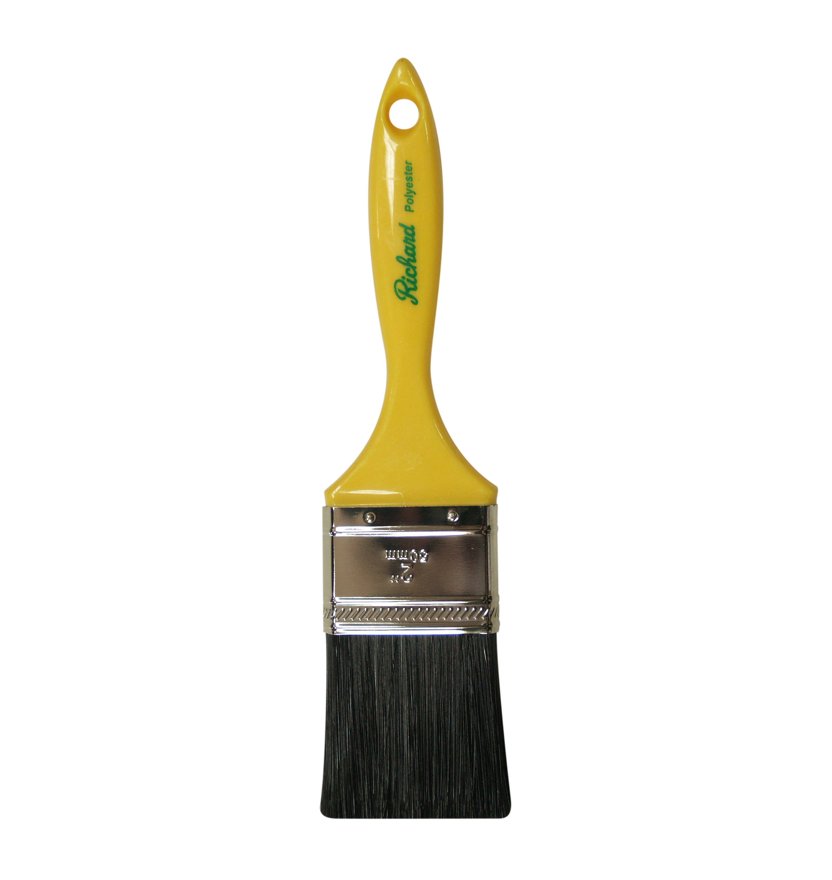General Use Paint Brush 2" With Yellow Plastic Handle (polyester)