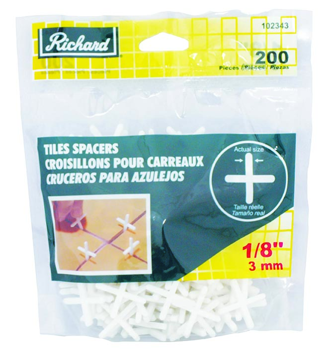 Tile Spacer 1/8" (Pack of 200)