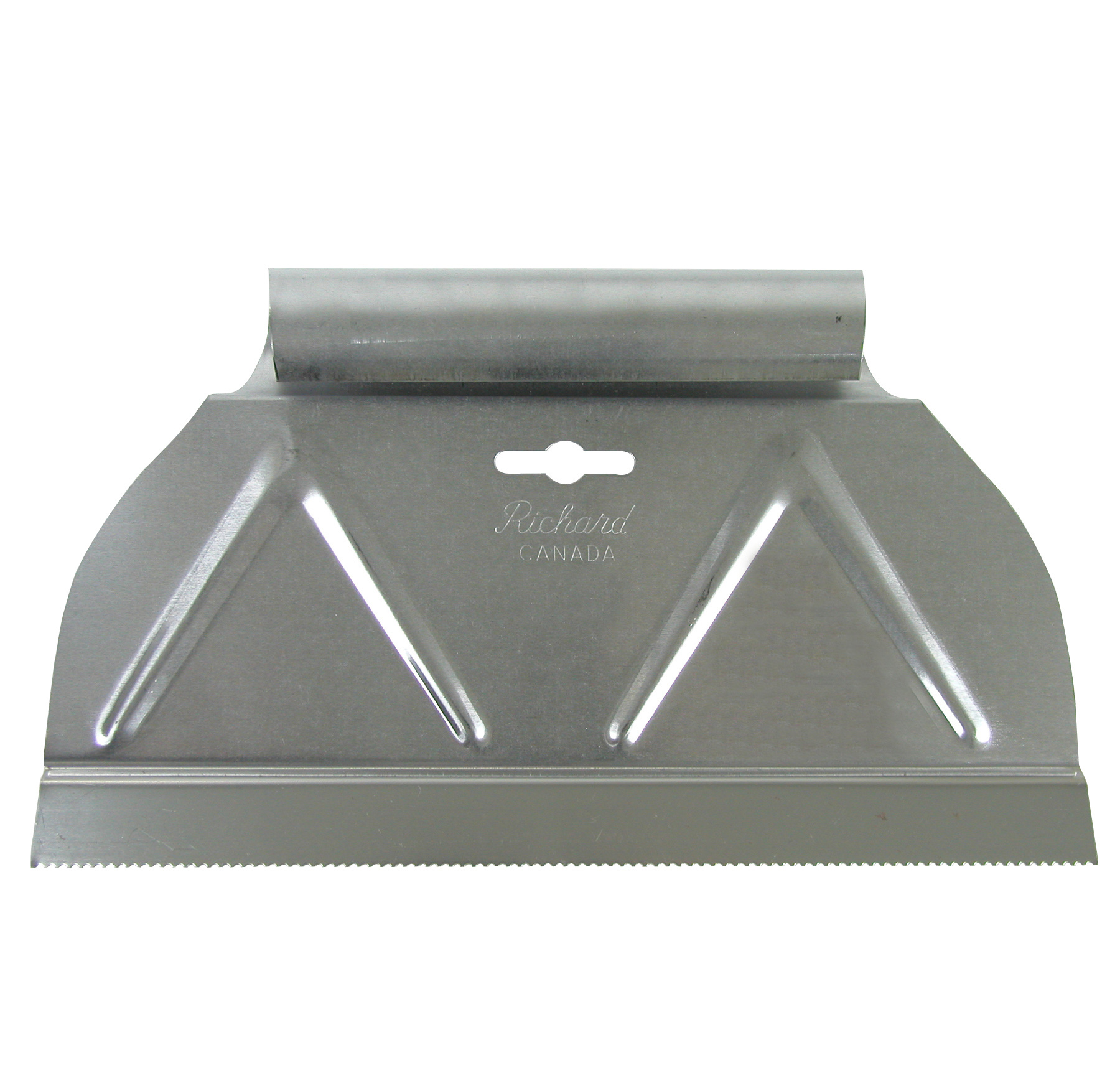 9" Adhesive Spreader (1/32x1/16x1/32") Round Notch