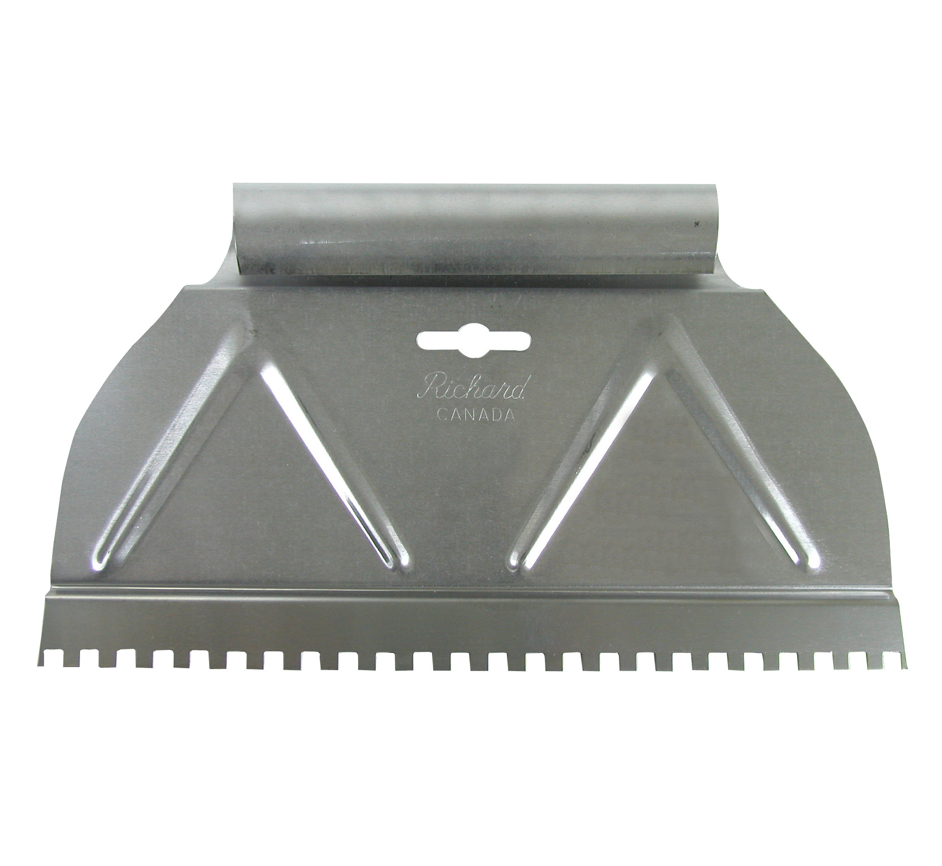 Etendeur à colle 9" (3/16 x 3/16 x 3/16") dents "carrées"