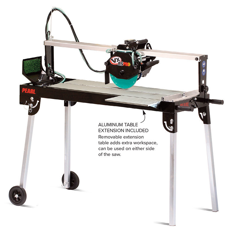 Wet Tile Saw VX RSPRO-R with Professional Diamond 10" Blade