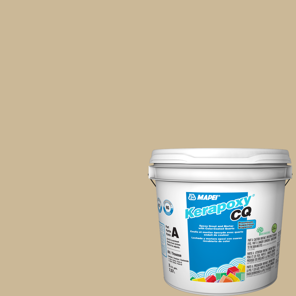 Kerapoxy CQ Premium Epoxy Grout with Color-Coated Quartz - #06 Harvest - 7.57 L