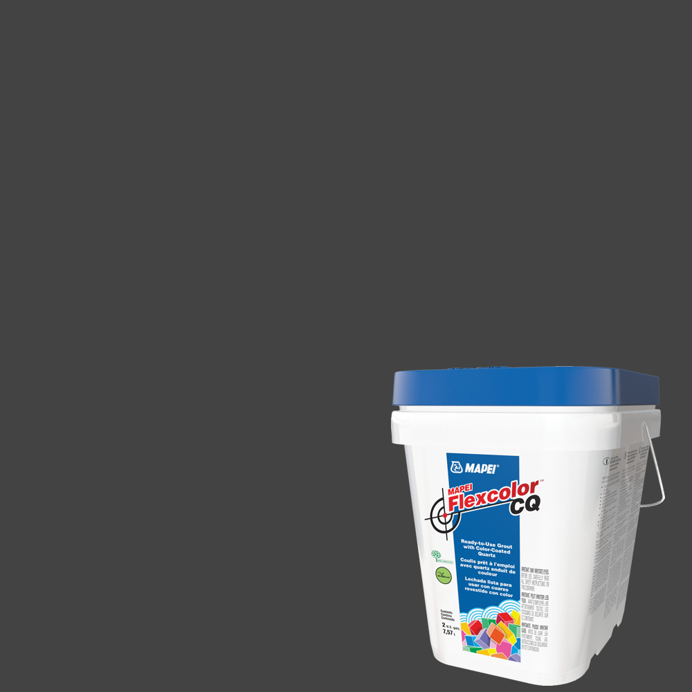 Flexcolor CQ Ready-to-Use Grout with Color-Coated Quartz - #10 Black - 7.57 L