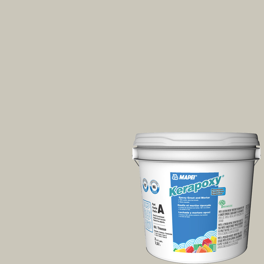 Kerapoxy Kit Premium Epoxy Grout #01 Alabaster 7.57 L