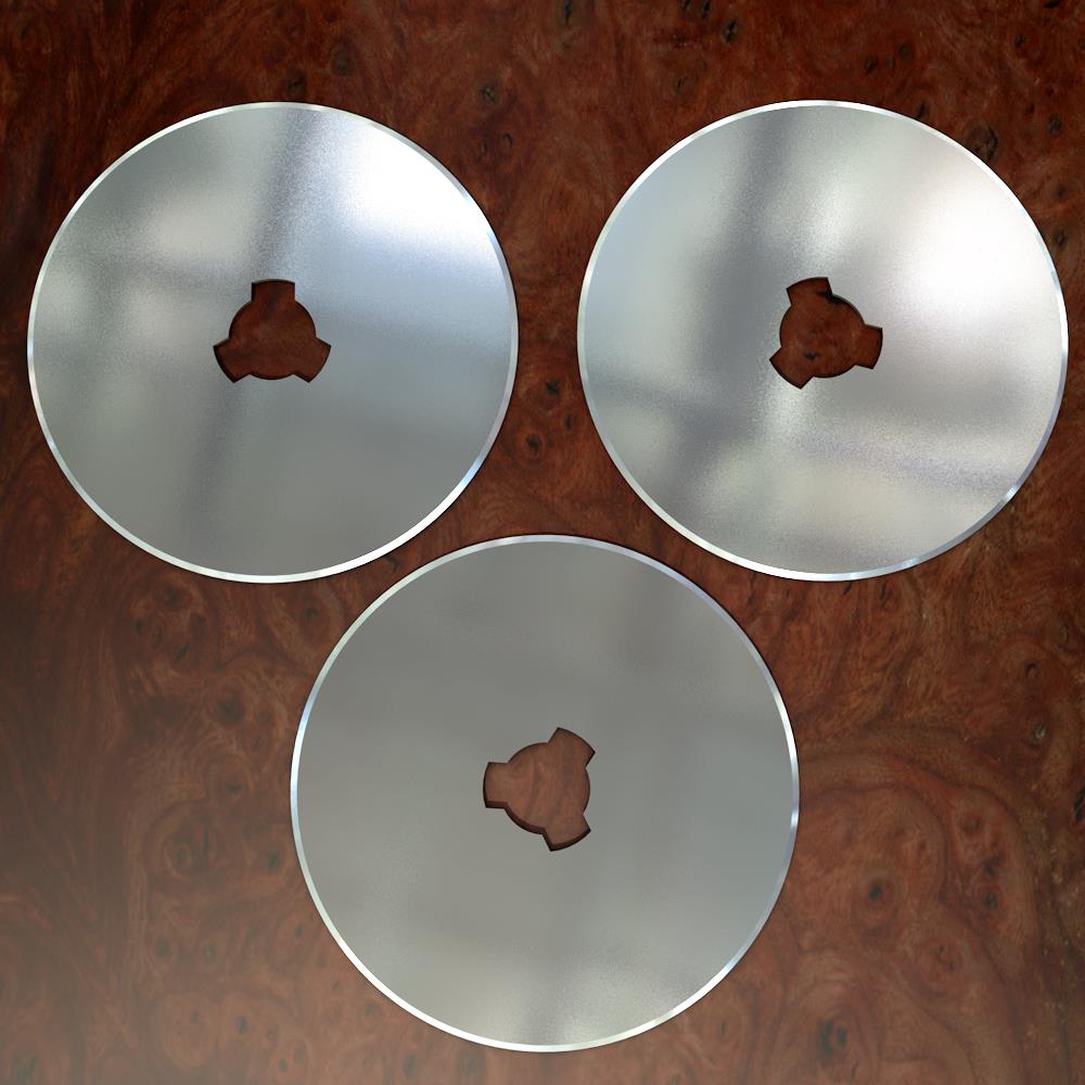 Lower Replacement Blades Tungsten Steel Alloy for Bullet Cruiser (Pack of 3)