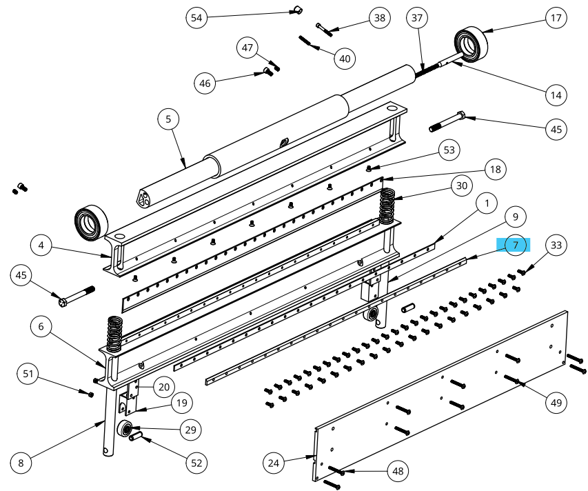 Bullet Tools (R7021) diagram