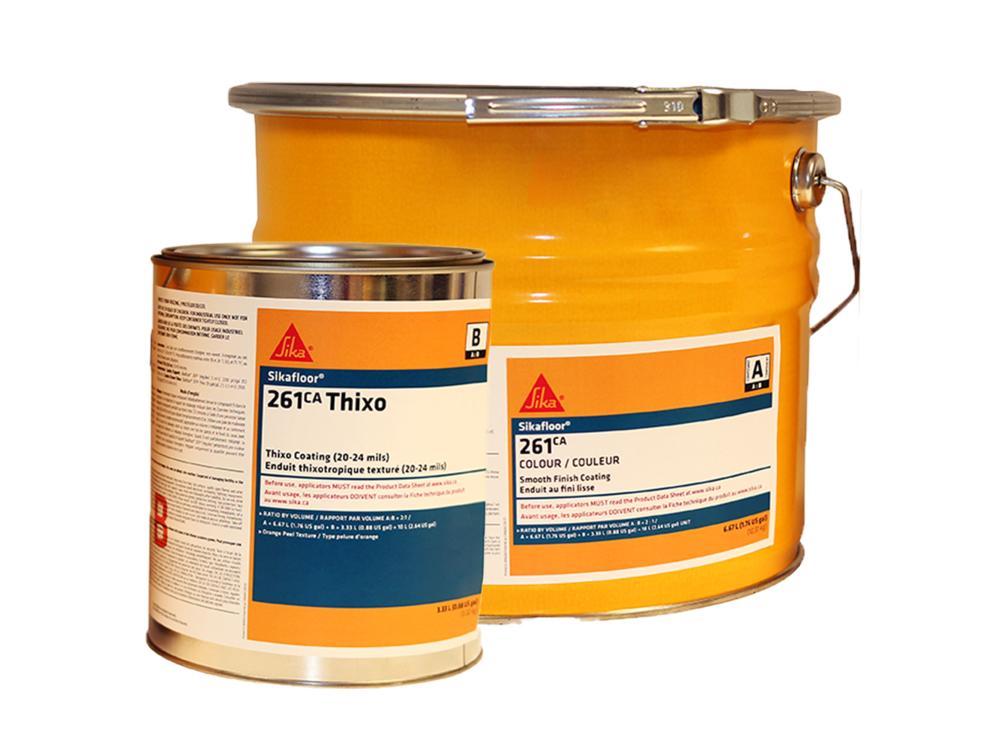 Sika - Epoxy Coating Sikafloor-261 Ca Thixo RAL 7030 Stone Grey Part A ...
