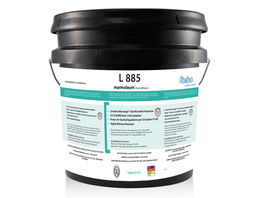 L885 Adhesive for Marmoleum Sheets - 4 gal