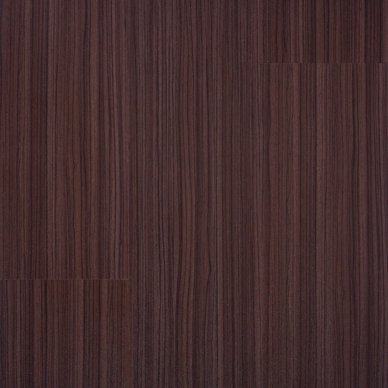 Vinyl Planks Sonata Wood Burghal Zebrawood Dark Brown Glue Down 6" x 48"
