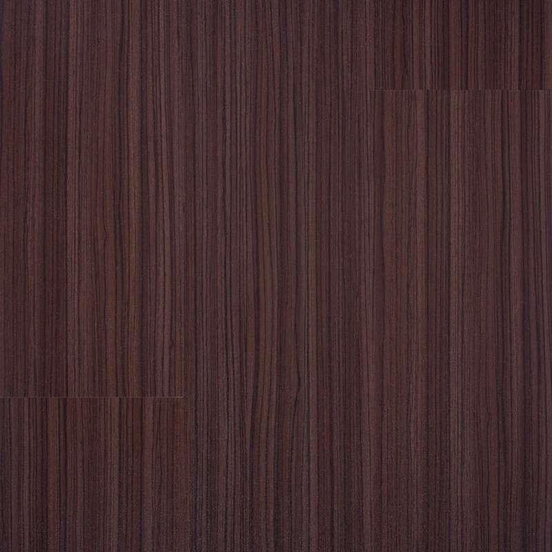 Vinyl Planks Sonata Wood Burghal Zebrawood Dark Brown Glue Down 6" x 48"