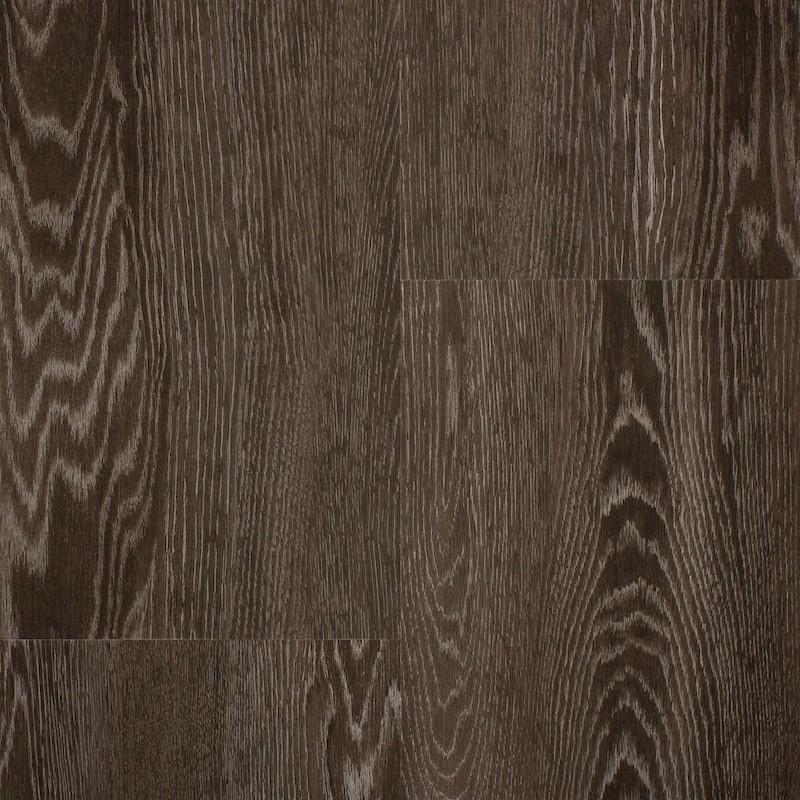 Vinyl Planks Sonata Wood Estate Oak Dark Brown Glue Down 6" x 48"