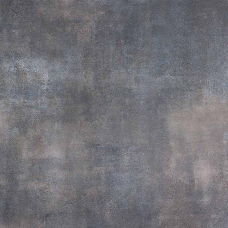 Vinyl Tiles Sonata Stone Metallic Brushstrokes Dark Grey Glue Down 18" x 18"
