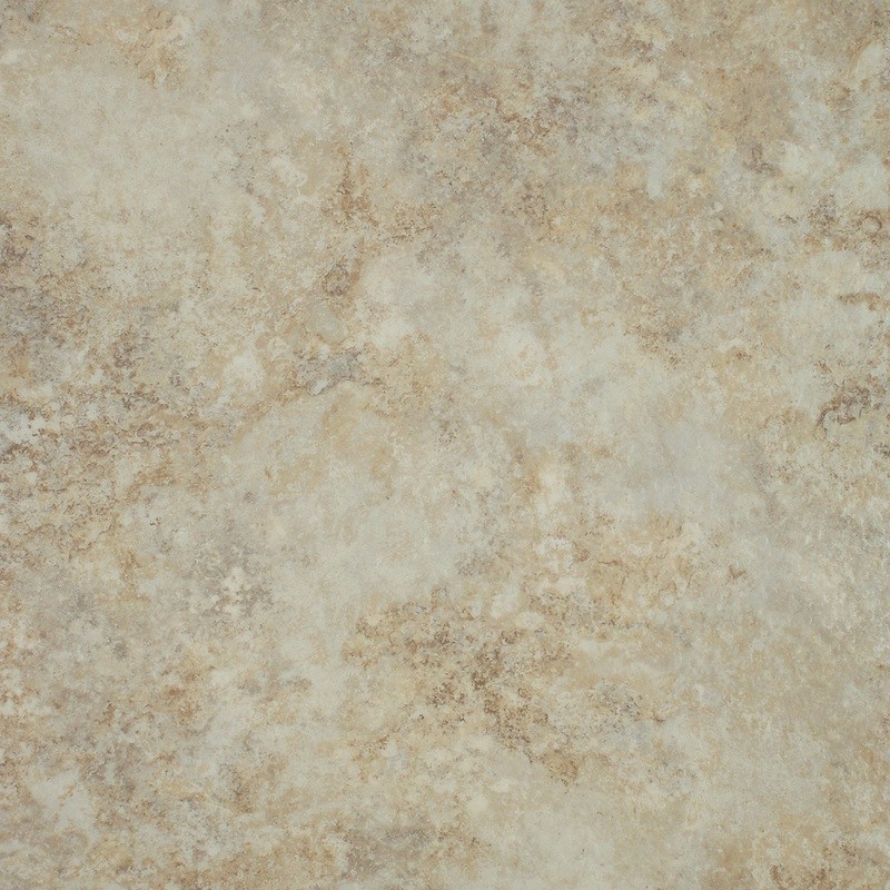 Vinyl Tiles Sonata Stone Timeless Travertine Beige Glue Down 18" x 18"