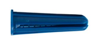 Blue Plastic Anchors 6-8 x 3/4" (Pack of 100)
