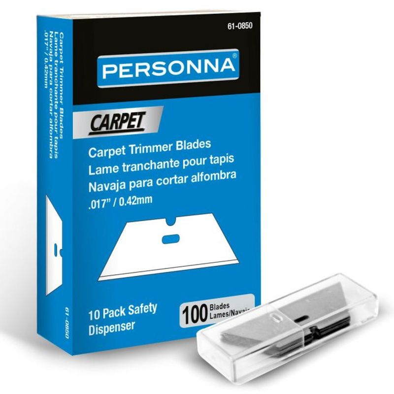 Personna .017" Carpet Trimmer Blades (Pack of 100)