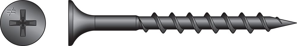 DWC Drywall Screw #6 - 1 5/8" (Pack of 2500)